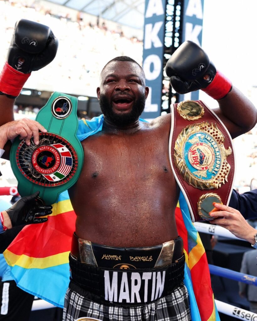 Boxe:Martin Bakole numéro 1,Gael Assumani dans le top10,voici le nouveau classement des boxeurs congolais sur boxrec