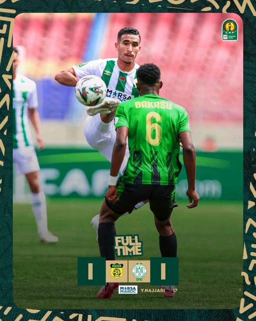 Maniema Union tient en échec Raja Casablanca ! – Irisfootball.com Maniema Union tient en échec Raja Casablanca ! – Irisfootball.com