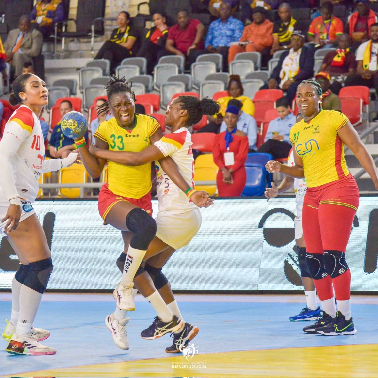 CAN Handball Seniors Dames : L'Angola dominatrice
