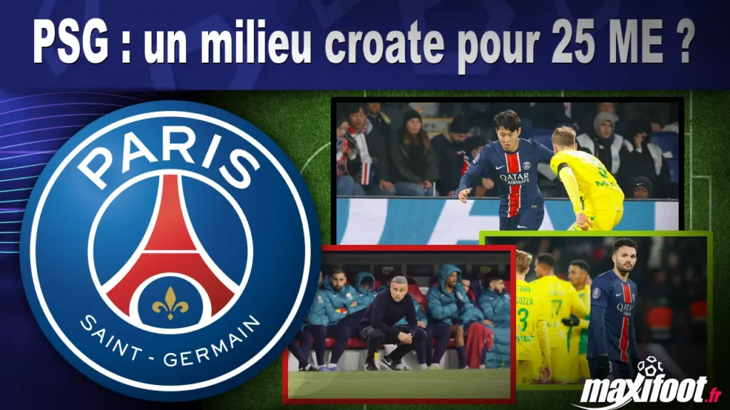 PSG : un milieu croate pour 25 M€ ? – Football PSG : un milieu croate pour 25 M€ ? - Football