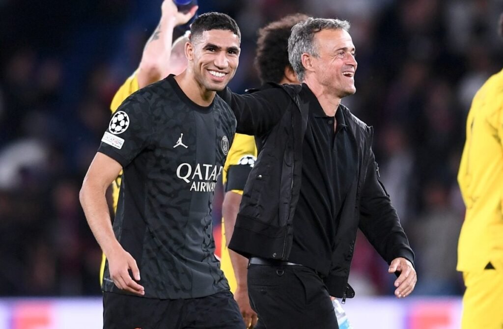 "C’est quelque chose que j’ai appris grâce à lui", Achraf Hakimi encense Luis Enrique