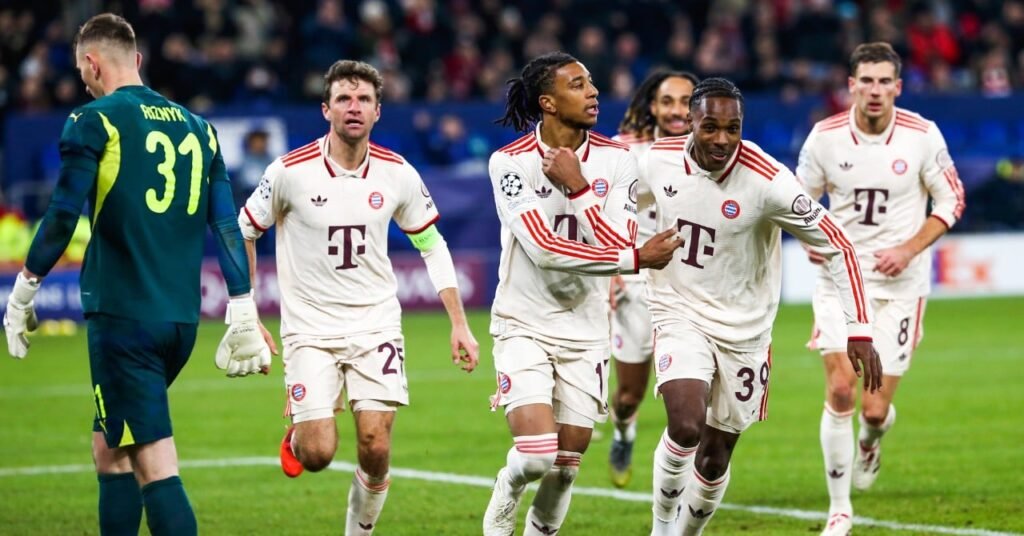 Les clubs allemands à la fête