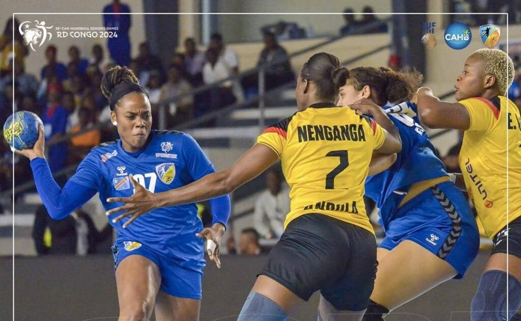 CAN Féminine – Handball : la RDC écrasée par l’Angola