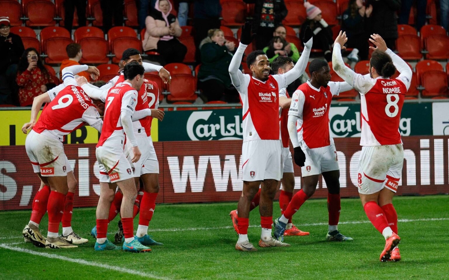 4ème but pour Sam Nombe avec Rotherham United victorieux de Lincoln City   — FOOT.CD