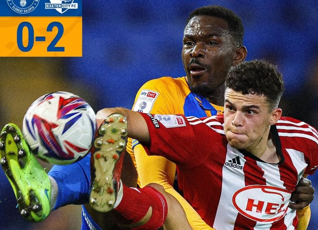 Aristote Nsiala et Shrewsbury Town dans une très mauvaise passe — FOOT.CD