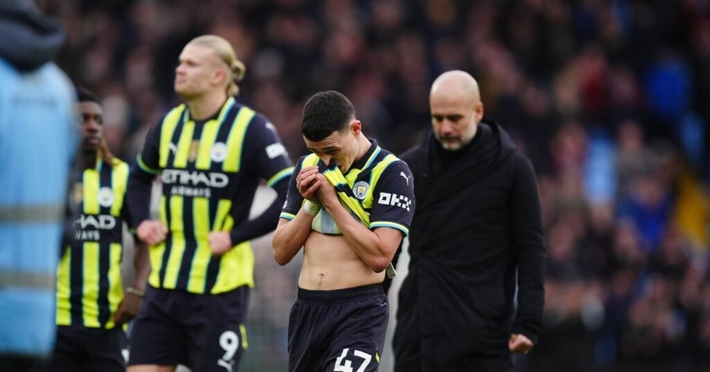 Manchester City en perdition