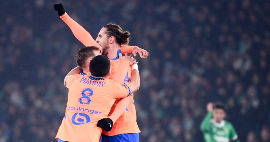 L'OM domine les Verts