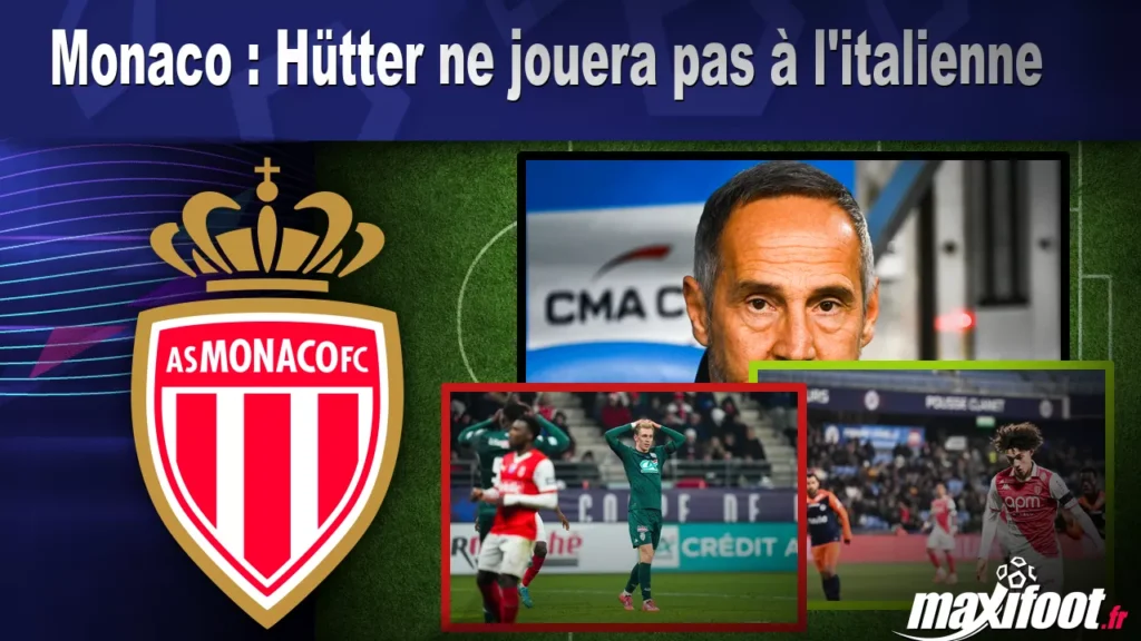 Monaco : Hütter ne jouera pas à l’italienne – Football Monaco : Hütter ne jouera pas à l'italienne - Football
