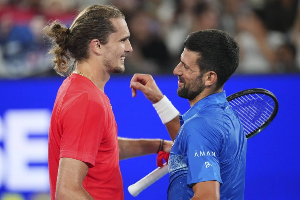 Zverev : demi-finale incertaine, l’ombre d’un forfait de Djokovic Zverev : demi-finale incertaine, l'ombre d'un forfait de Djokovic