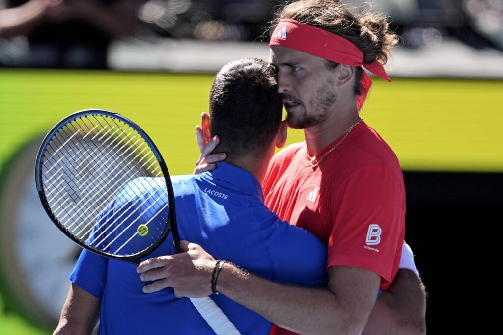 diminué physiquement, Djokovic abandonne face à Zverev après la perte du premier set, le résumé