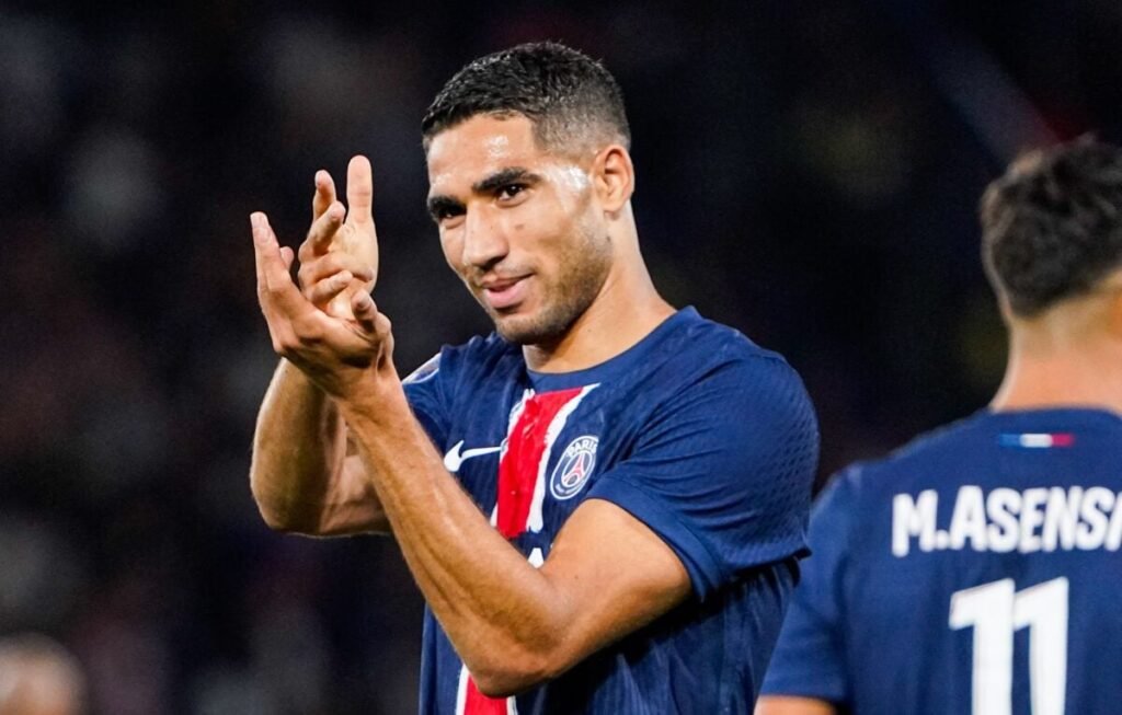 Achraf Hakimi désigné meilleur joueur de L1 par un cadre de l'OM !