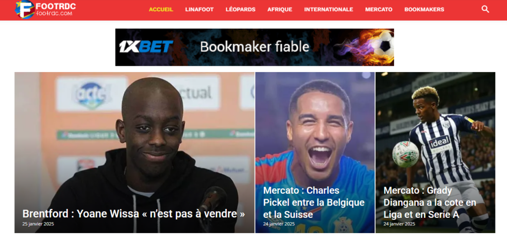 Avis sur FootRDC.com