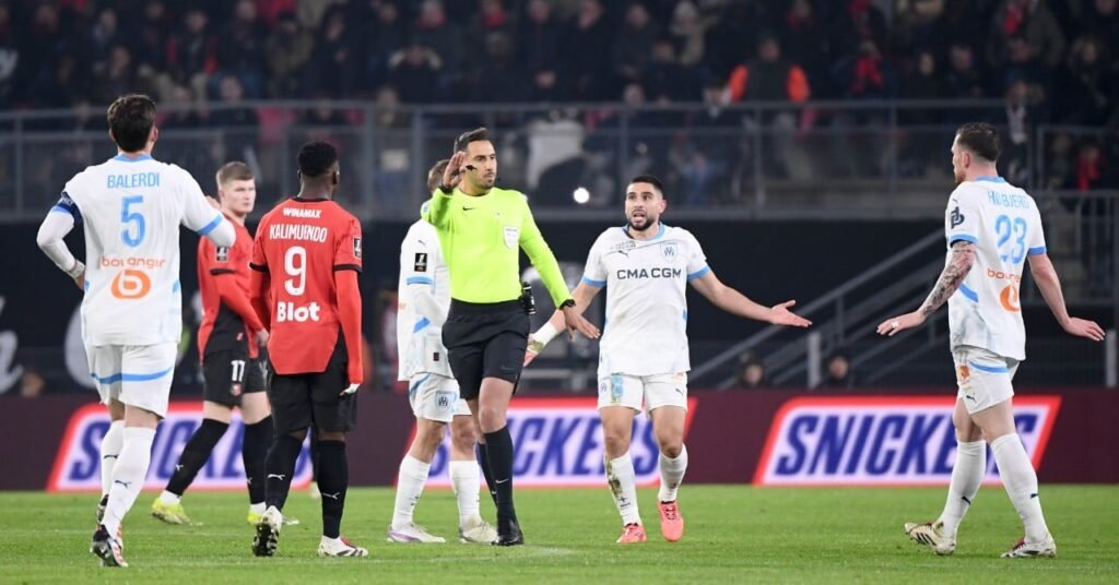Ligue 1: Rennes-OM, l’erreur d’arbitrage avouée