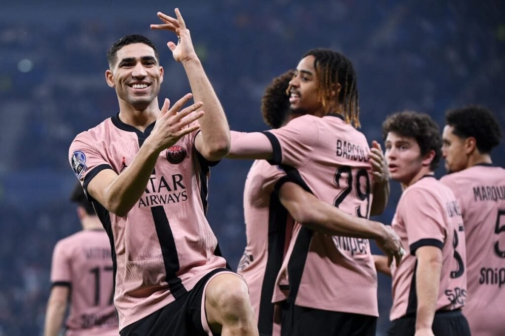 Achraf Hakimi explique sa célébration spéciale pour OL-PSG