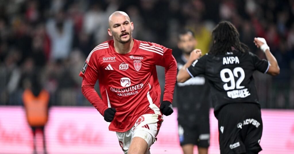 Brest se contente du nul contre Auxerre