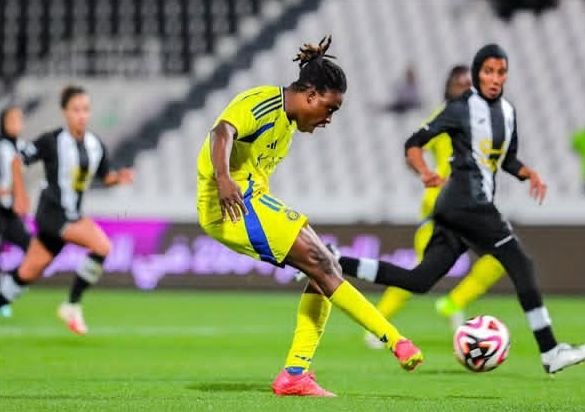 Arabie Saoudite:Ruth Kipoyi oblige le avenue du graal à Al Nassr ladies. Arabie Saoudite:Ruth Kipoyi ouvre le chemin du graal à Al Nassr ladies.