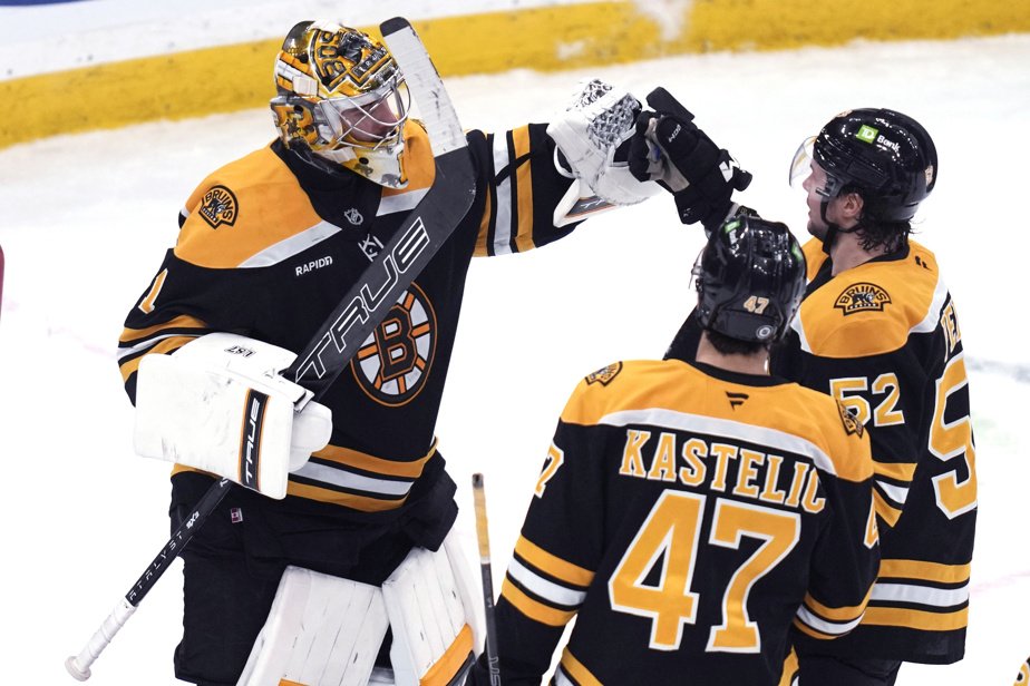 Mardi dans lequel la LNH | Jeremy Swayman et les Bruins défont le Wild au rythmé de 3-0 Mardi dans la LNH | Jeremy Swayman et les Bruins défont le Wild au compte de 3-0