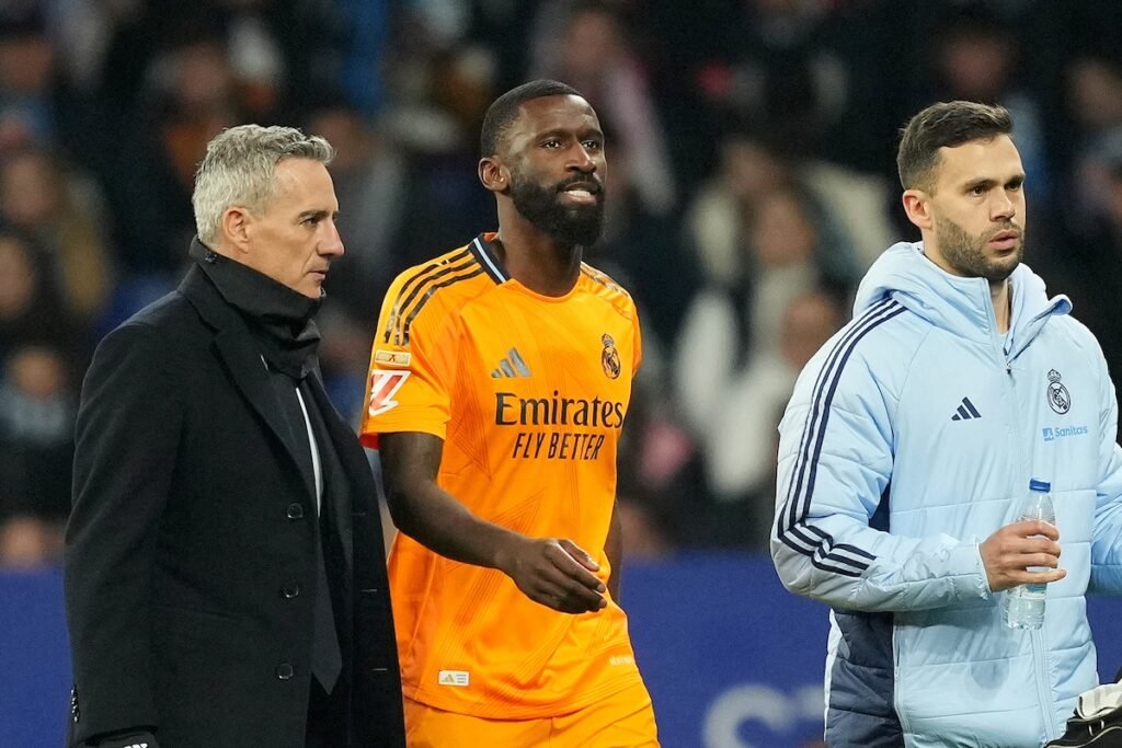 Le Real Madrid perd Rüdiger au mauvais des moments Le Real Madrid perd Rüdiger au pire des moments