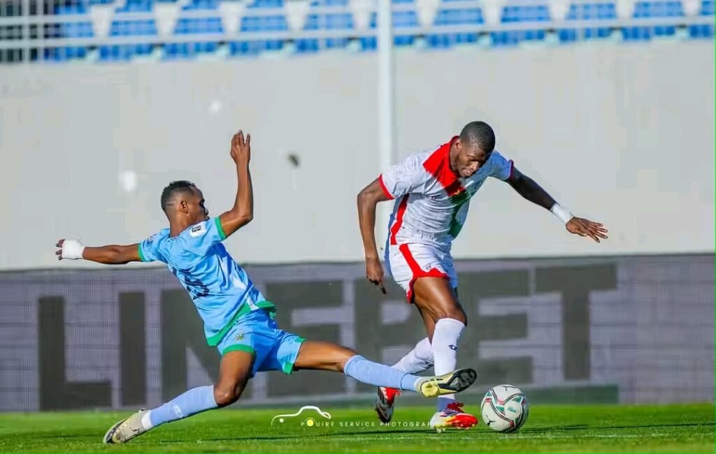 Elim Coupe du Monde 2026: Burkina et Guinée Bissau se neutralisent à la pause (1-1)