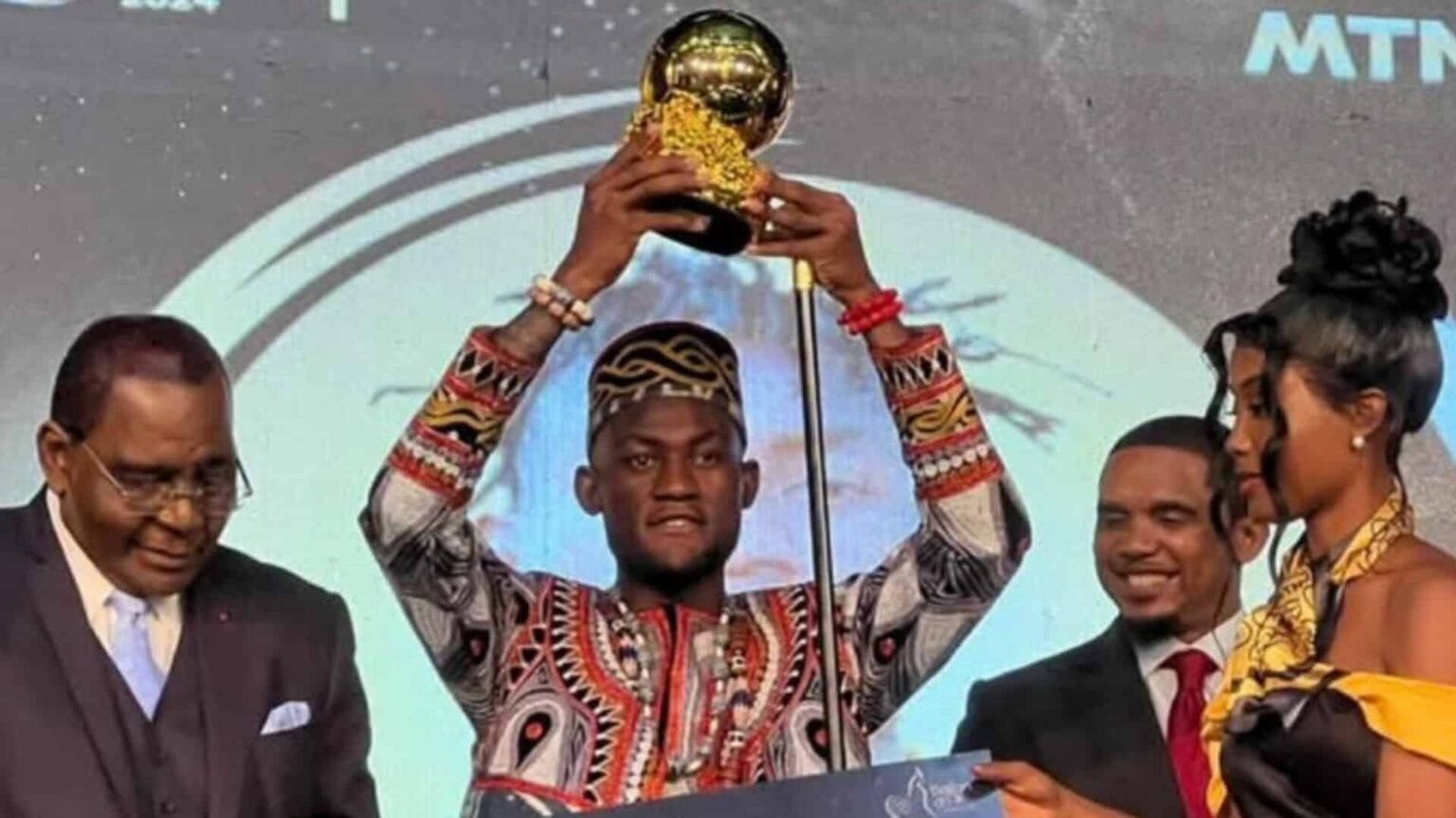 Ballon d'Or camerounais 2024 : John Bosco Nchindo vainqueur