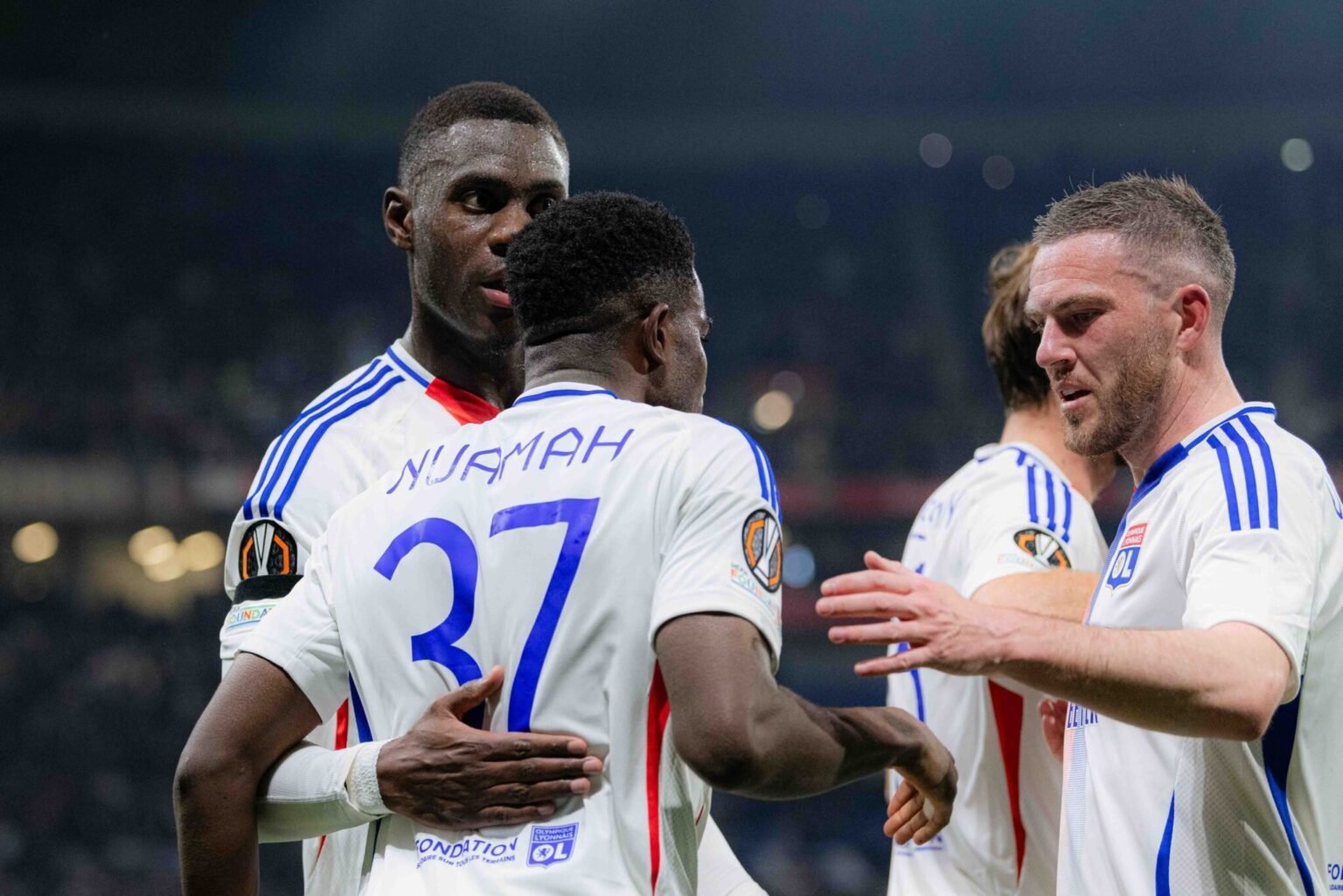 Lyon : le doublé d'Ernest Nuamah en Ligue Europa (Video)