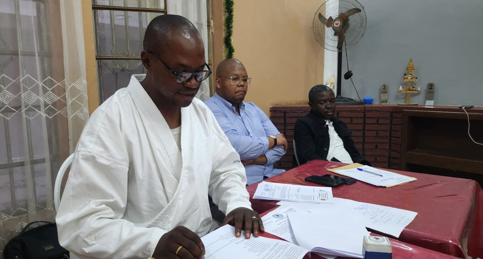 Karaté:Un Nouveau Souffle avec Carel Kalaba à la tête du karaté club Budo dragon.