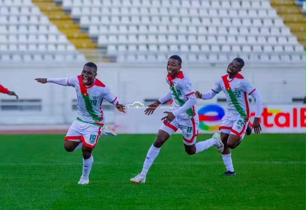 CAN U17: Le Burkina mène l'Égypte à la pause