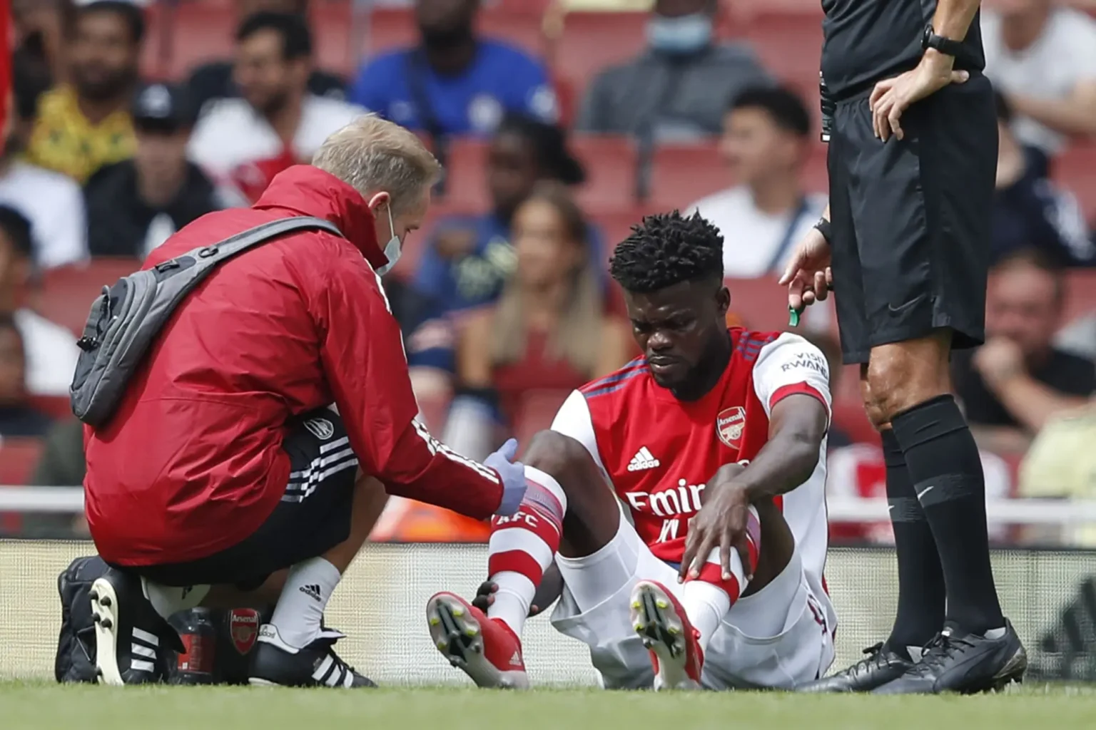 Thomas Partey sera absent contre le PSG
