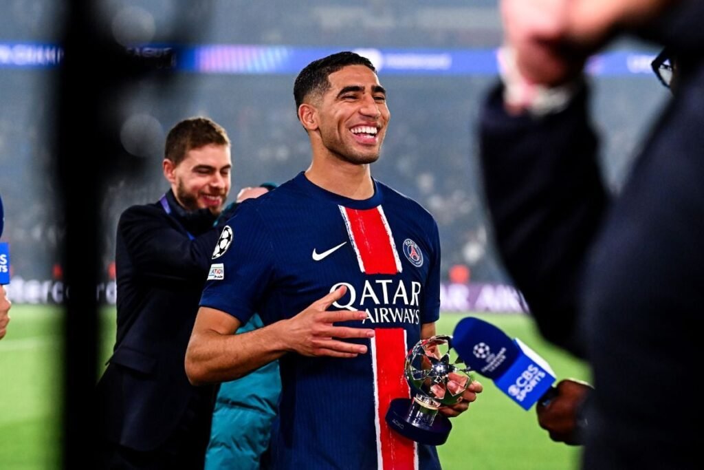 Achraf Hakimi parmi les 4 Marocains qui ont déjà remporté la Ligue des champions UEFA