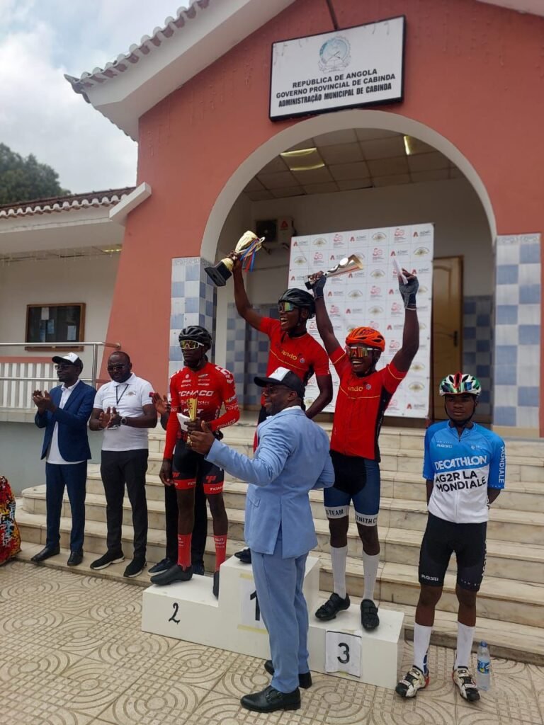 Cyclisme:Bon comportement des kinois en Angola.