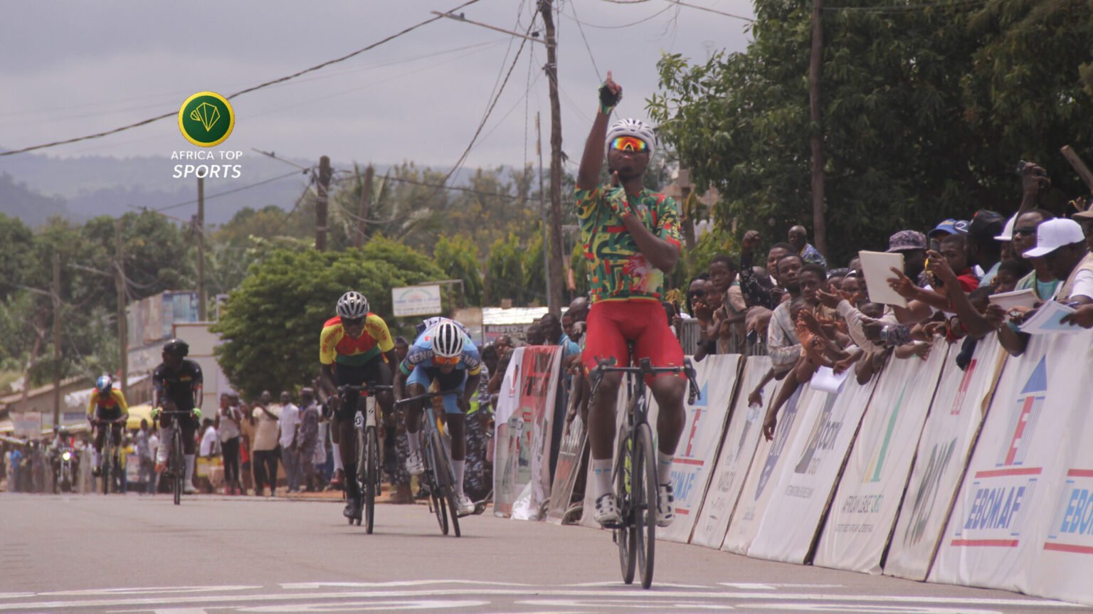 Tour du Togo : Le Malien Diamoutene Tiemoko s'impose sur la 7e étape