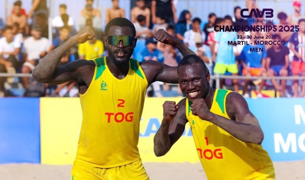 Le Togo bat l’Égypte et file en demi-finale