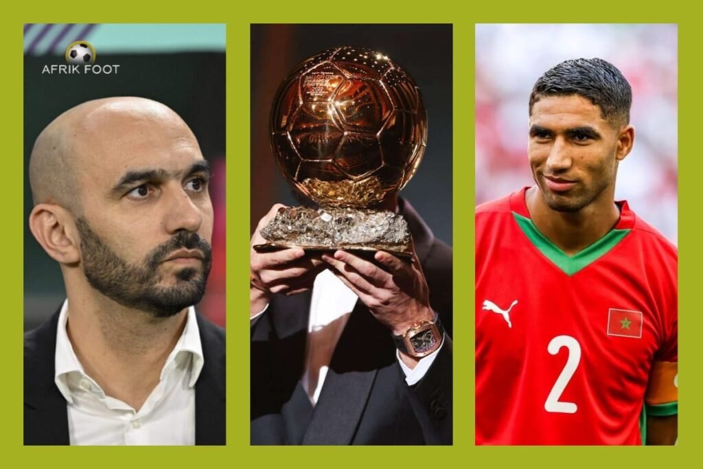 Regragui donne un gros indice sur le classement d'Hakimi