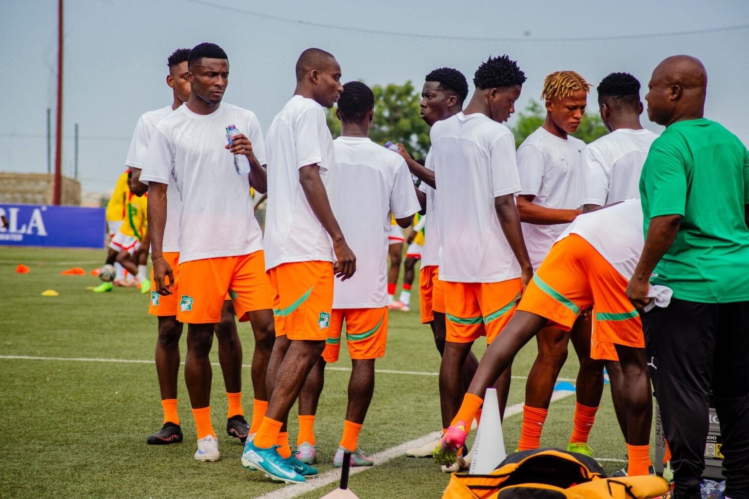 UFOA B U20: La Côte d'Ivoire mène face au Burkina (mi-temps)