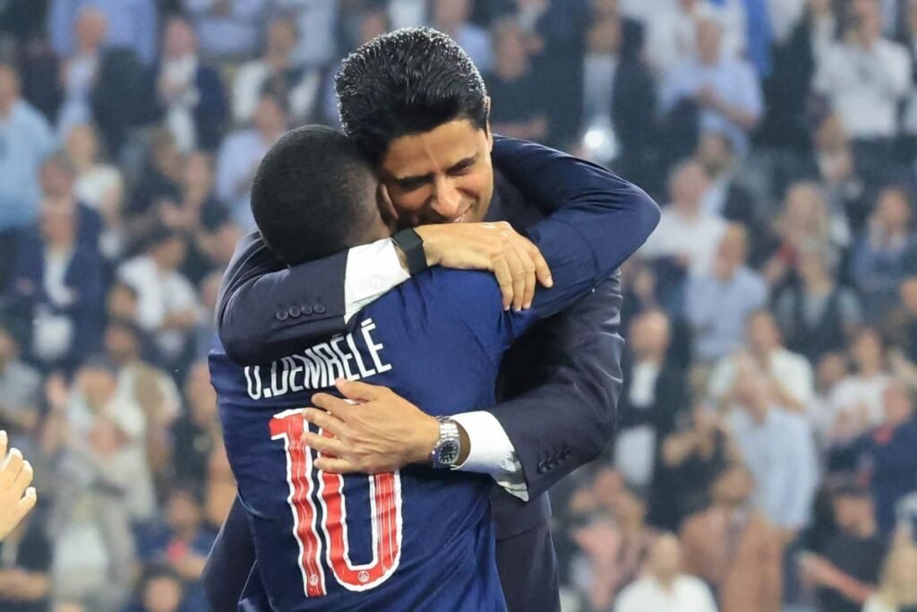 Dembélé Ballon d'Or plutôt qu'Hakimi, la sortie de Nasser al-Khelaïfi scandalise le Maroc