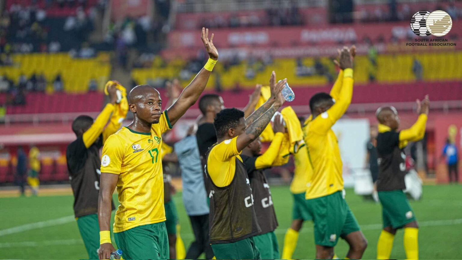 Mi-temps, pas de vainqueur entre l'Afrique du Sud et la Guinée