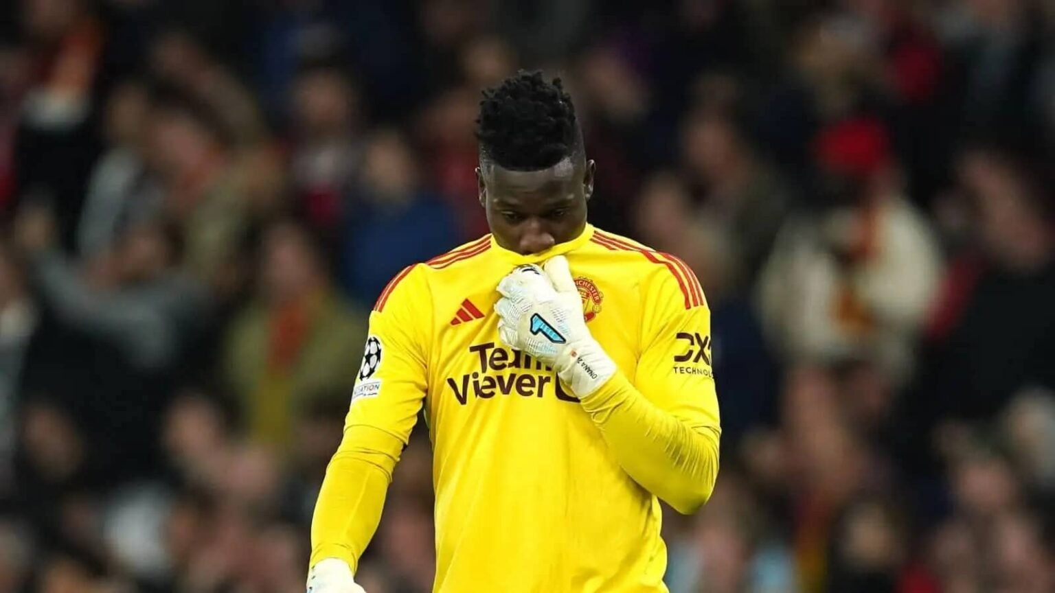 André Onana écarté contre Arsenal, la raison fait peur