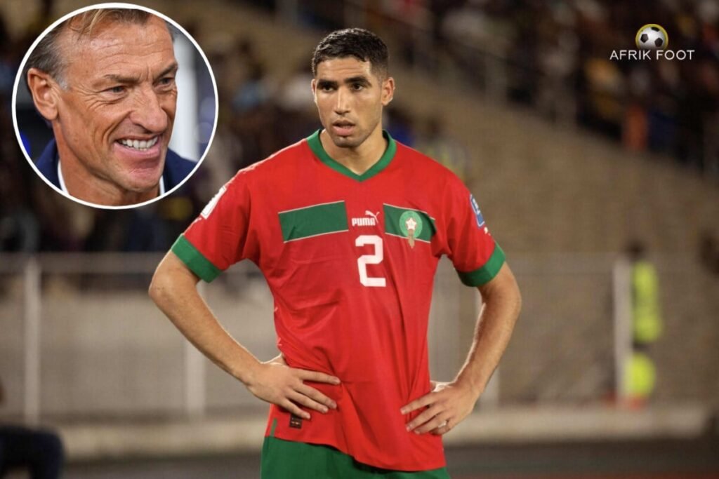 Hervé Renard rassure sur le danger qui menace Achraf Hakimi
