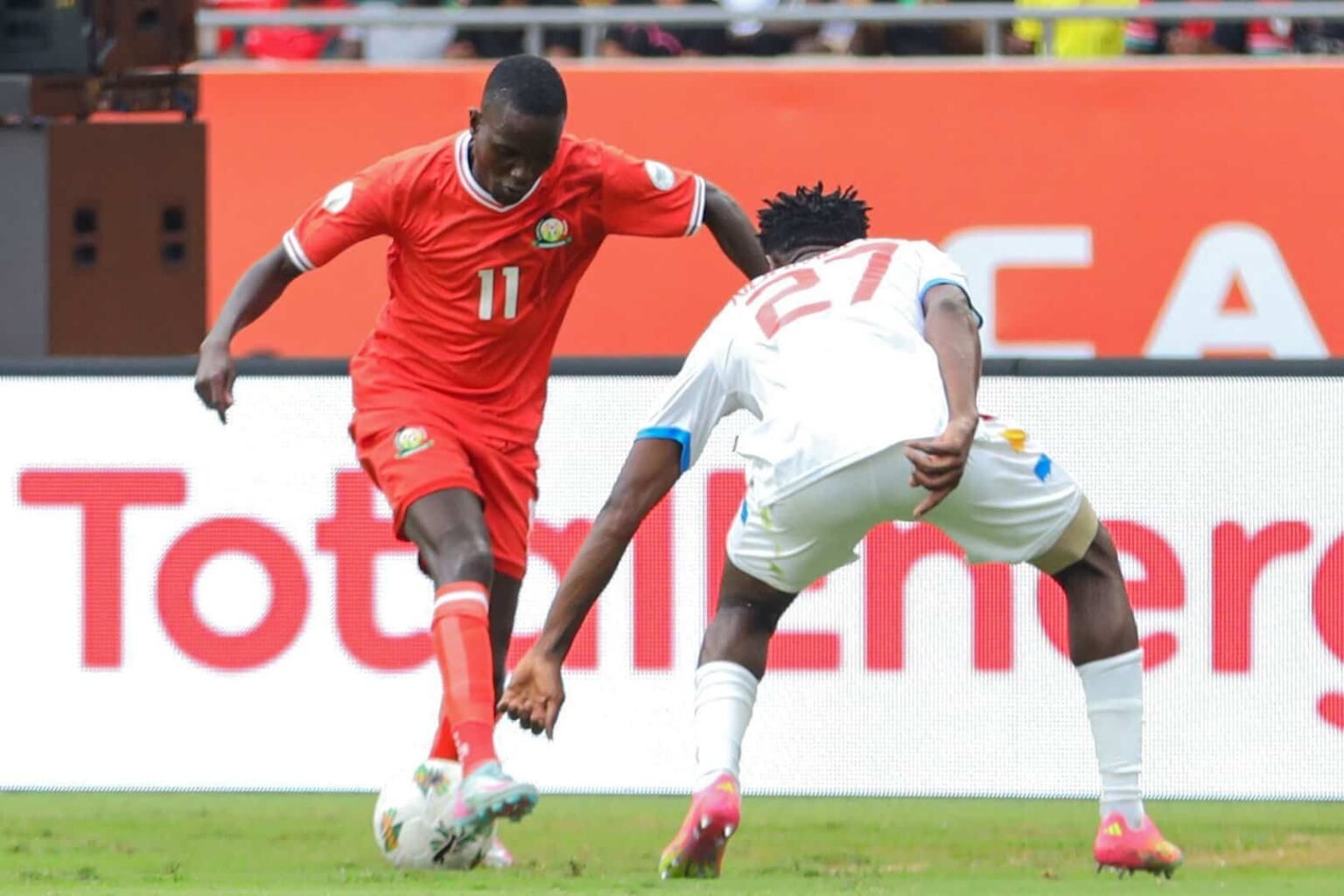 Angola vs Kenya les compos officielles
