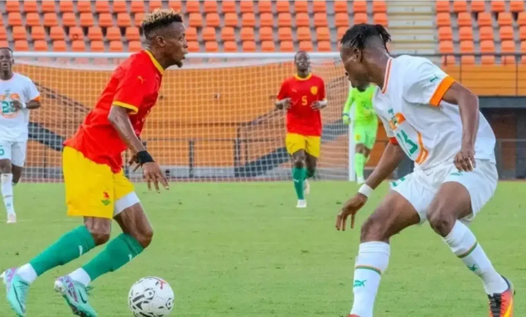 Score nul à la mi-temps entre le Niger et la Guinée