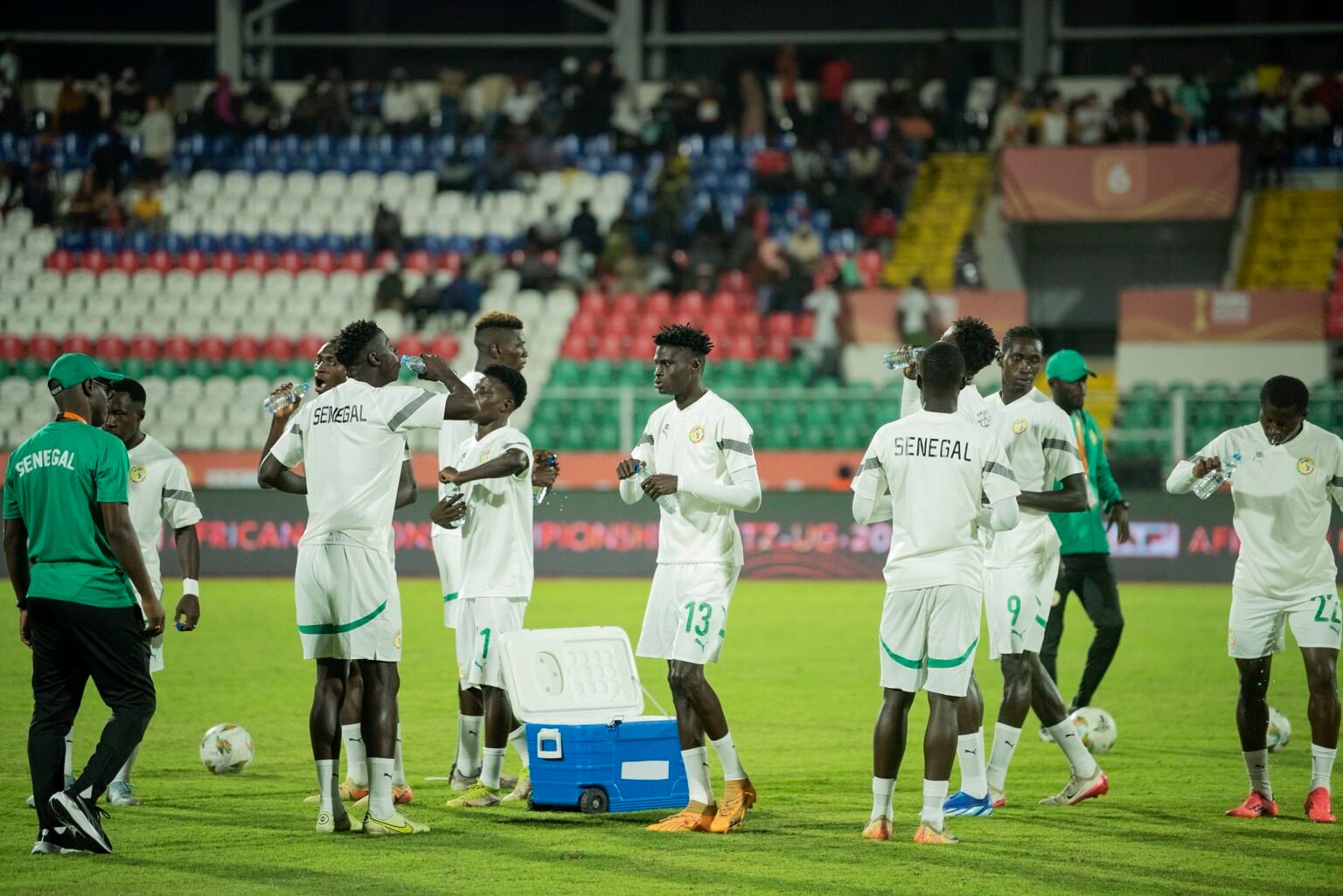Le Sénégal et le Nigéria se neutralisent à la pause