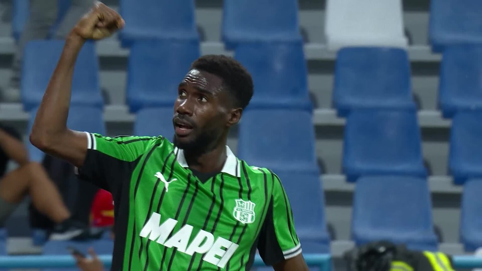 L'attaquant gambien offre sa première victoire à Sassuolo (Vidéo)