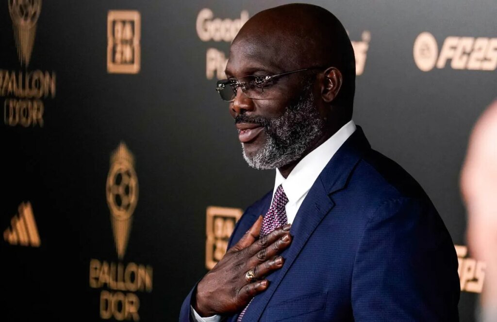 George Weah, seul Africain à avoir gagné le Ballon d'Or