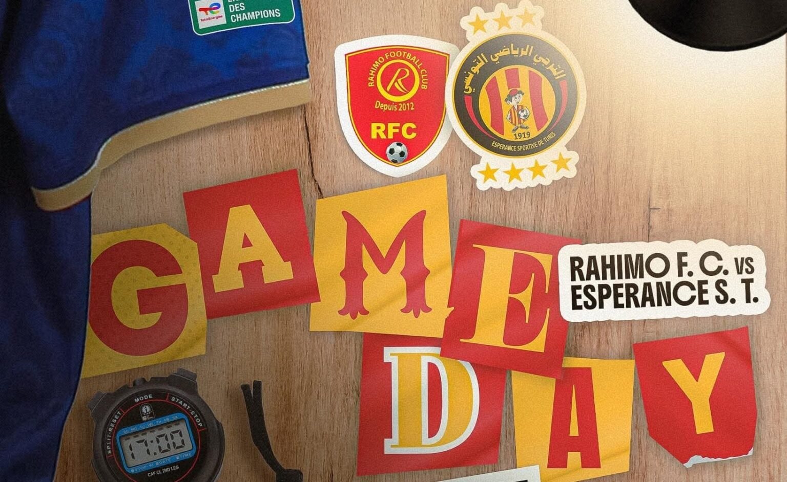 Ligue des champions CAF – Rahimo FC face au grand défi de l'ES Tunis