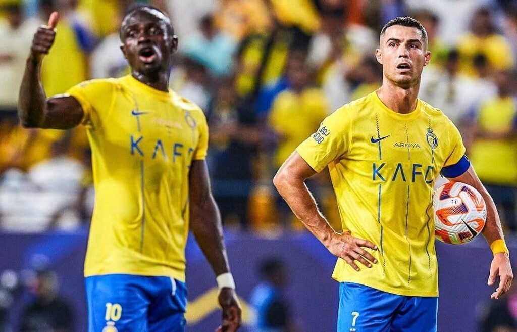 Ronaldo 1er devant Salah et Mané