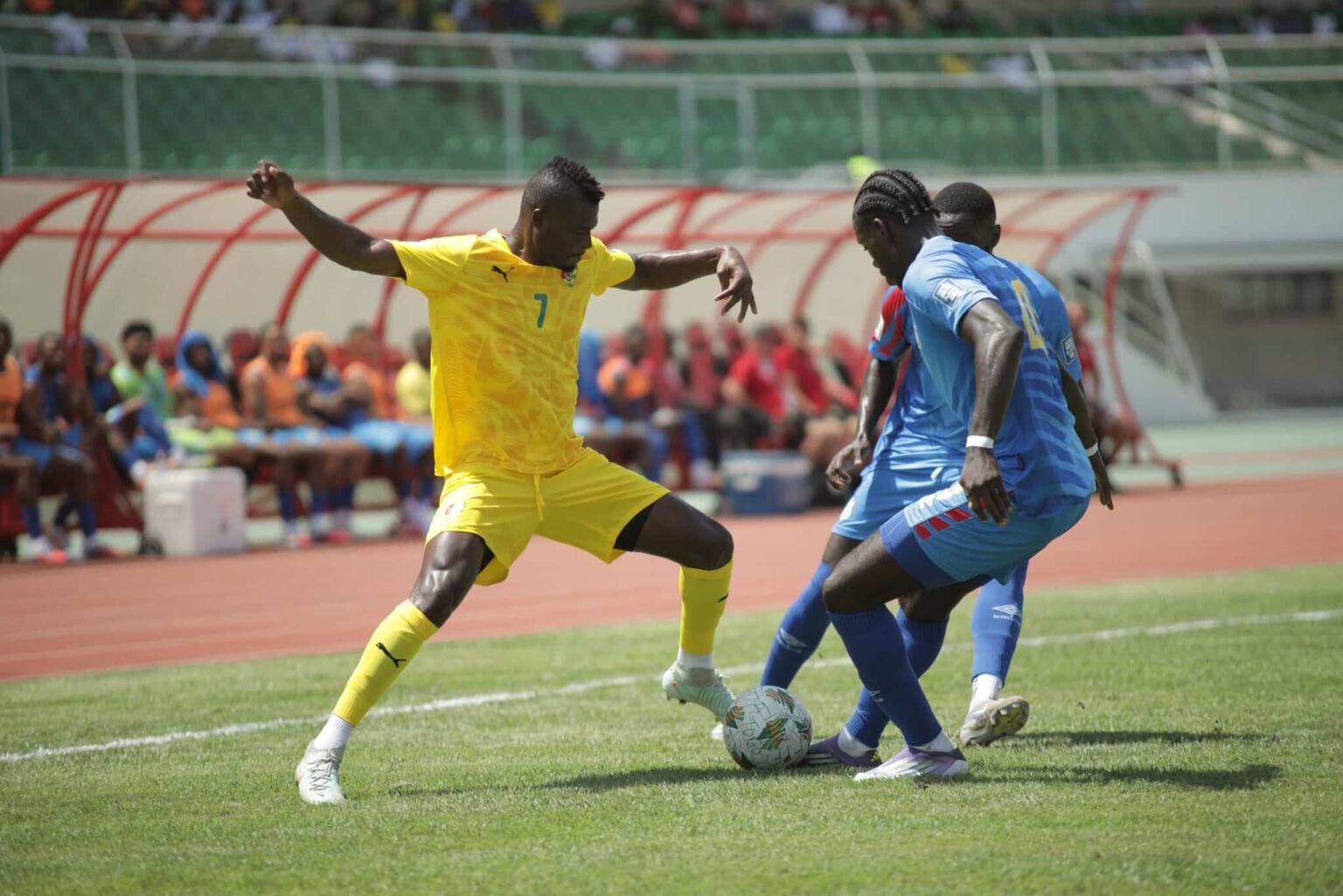 La RDC s’impose sans briller face au Togo La RDC s’impose sans briller face au Togo