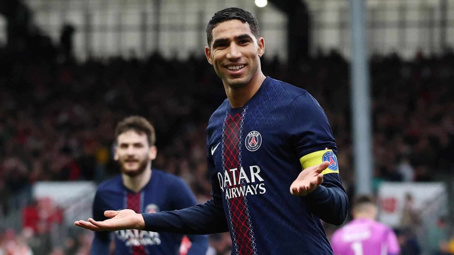 Achraf Hakimi, l’homme providentiel du PSG à Brest Achraf Hakimi, l'homme providentiel du PSG à Brest