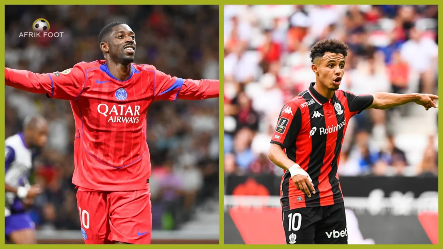 Pronostic PSG - Nice : 2 paris à tenter sur le duel Dembélé/Diop