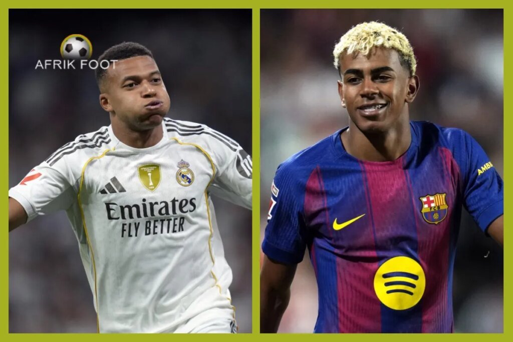 Mbappé ou Yamal, quel buteur choisir pour le Clasico ? Mbappé ou Yamal, quel buteur choisir pour le Clasico ?