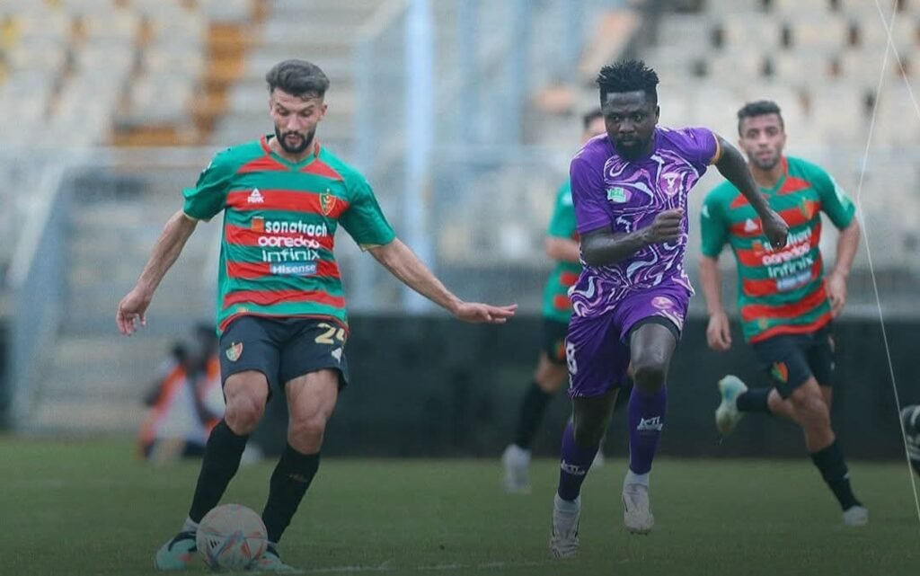 Pas de but entre le MC Alger et Colombe Sportive à la pause